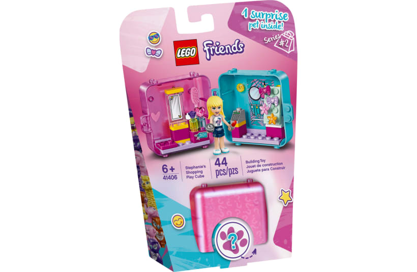 Image of 41406  Stephanie's Shopping Play Cube