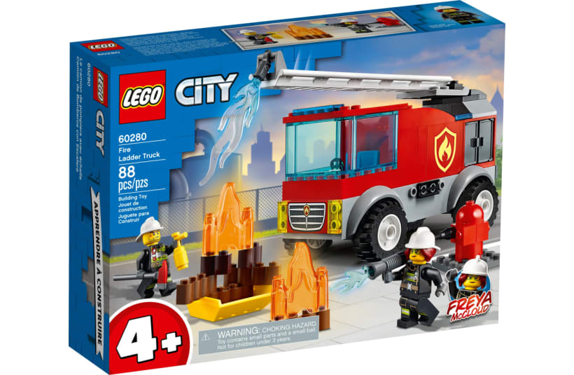 Image of 60280  Le camion des pompiers avec échelle