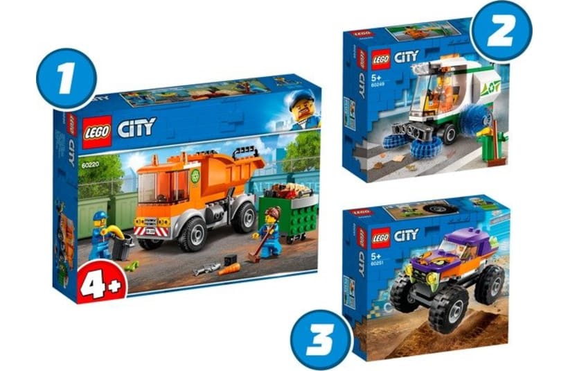 Image of 66686  66686 City Great Vehicle Pack (Multi-Pack)