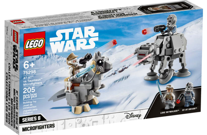 Image of 75298  Microfighters AT-AT™ contre Tauntaun™