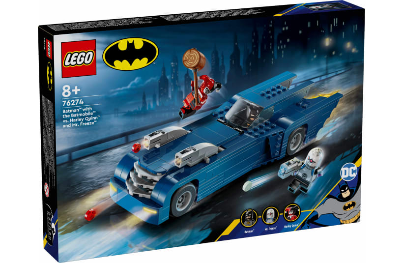 Image of 76274  Batman™ avec la Batmobile™ contre Harley Quinn™ et Mr. Freeze™