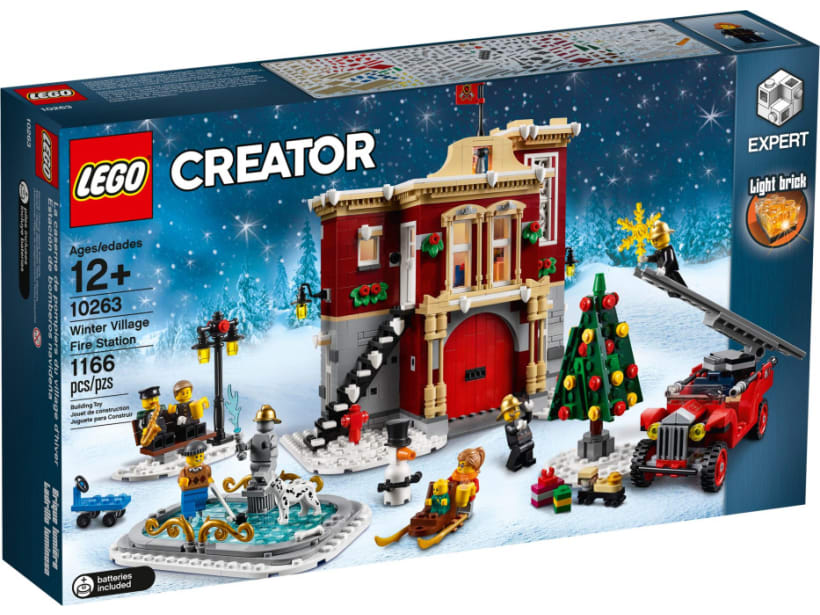 Image of LEGO Set 10263 Winterliche Feuerwache