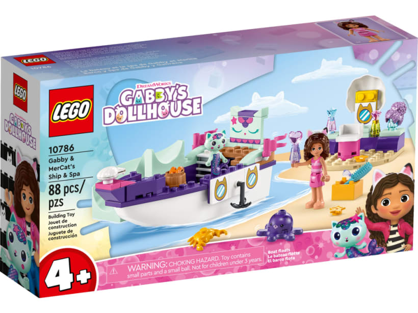 Image of LEGO Set 10786 Gabbys und Meerkätzchens Schiff und Spa