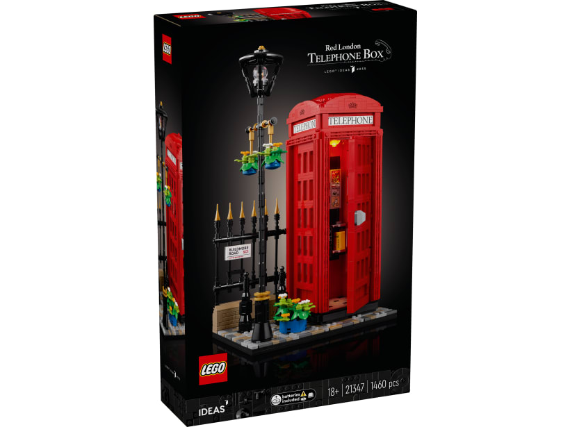 Image of LEGO Set 21347 Red London Telephone Box