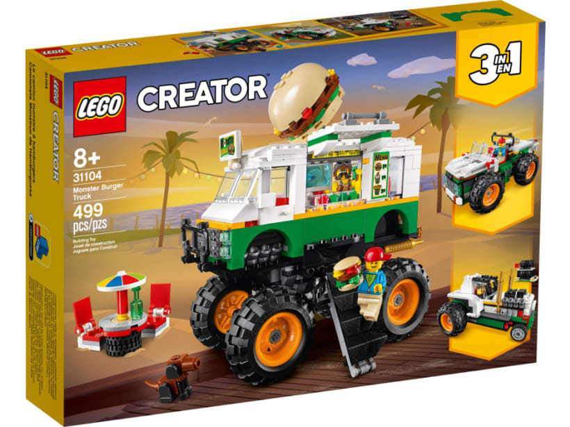 Image of LEGO Set 31104 Monster Burger Truck