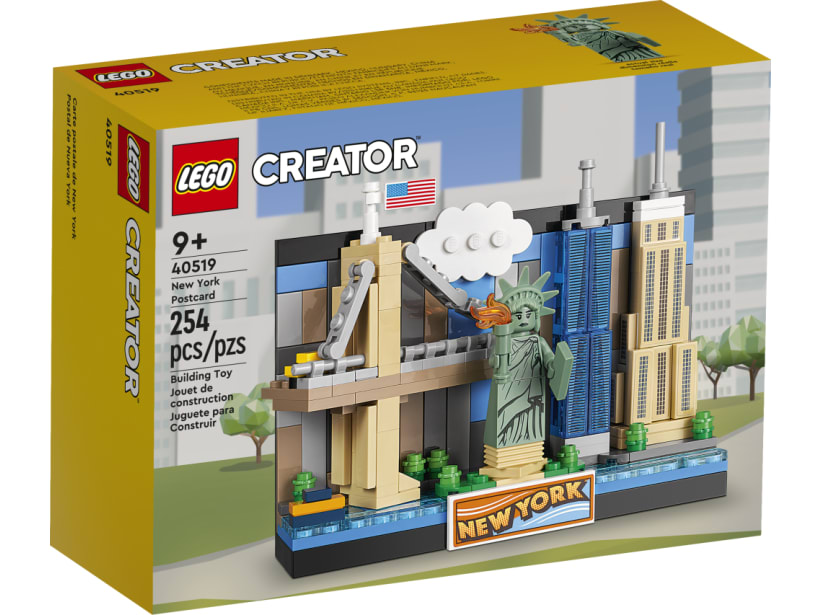 Image of LEGO Set 40519 Carte postale de New York