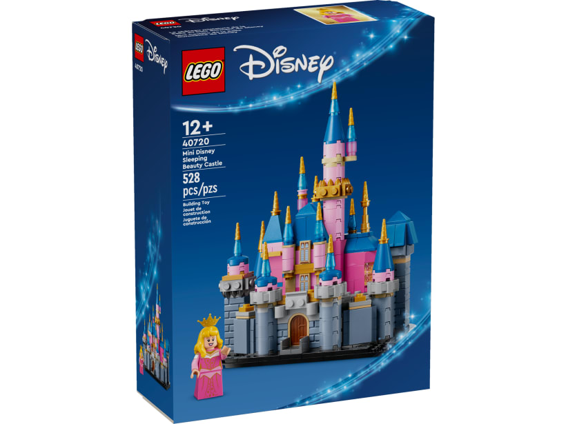 Image of LEGO Set 40720 Le Château de la Belle au bois dormant Disney miniature