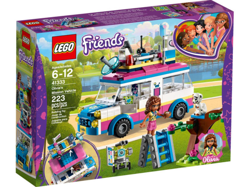Image of LEGO Set 41333 Olivia's Mission Vehicle