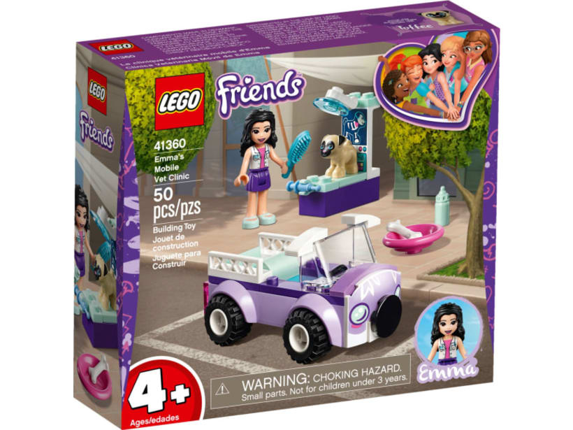 Image of LEGO Set 41360 Emmas mobile Tierarztpraxis