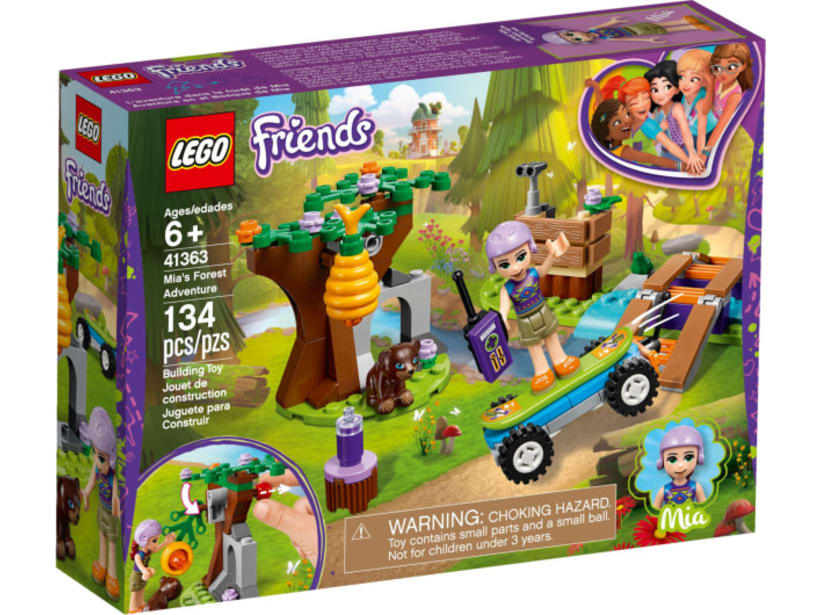 Image of LEGO Set 41363 Mia's Forest Adventures