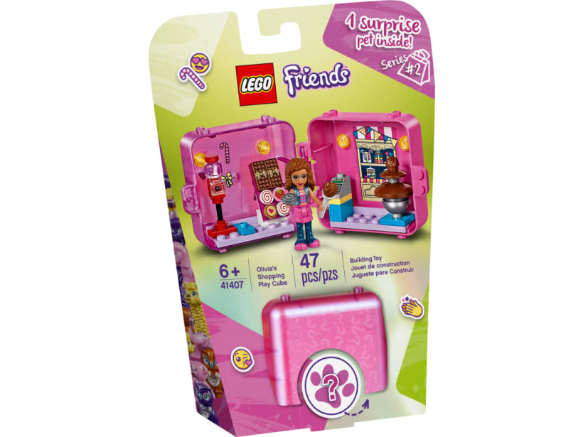Image of LEGO Set 41407 Olivia's Shopping Play Cube