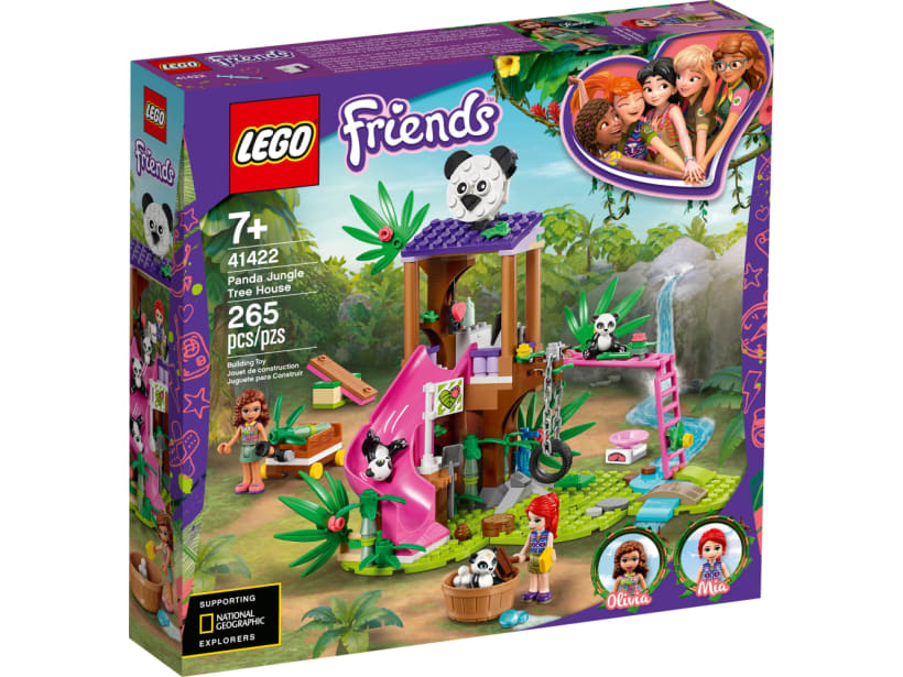 Image of LEGO Set 41422 Panda Jungle Tree House