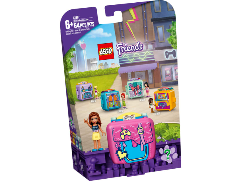 Image of LEGO Set 41667 Le cube de jeu vidéo d’Olivia