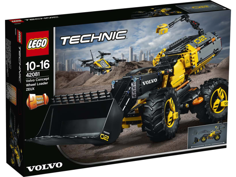 Image of LEGO Set 42081 Le tractopelle Volvo Concept ZEUX