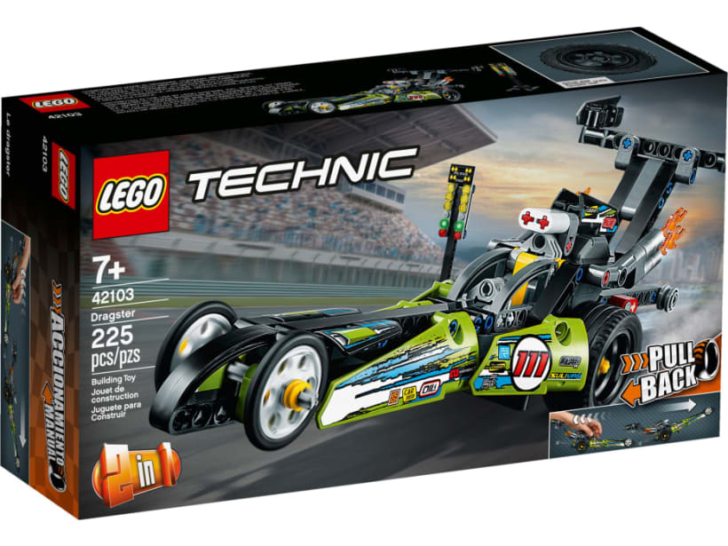 Image of LEGO Set 42103 Le dragster