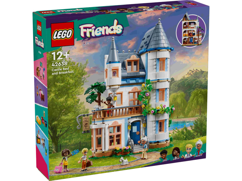 Image of LEGO Set 42638 Castle Bed and Breakfast