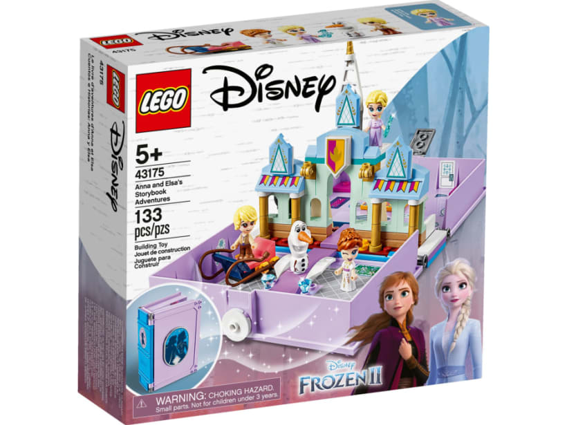Image of LEGO Set 43175 Anna and Elsa’s Storybook Adventures