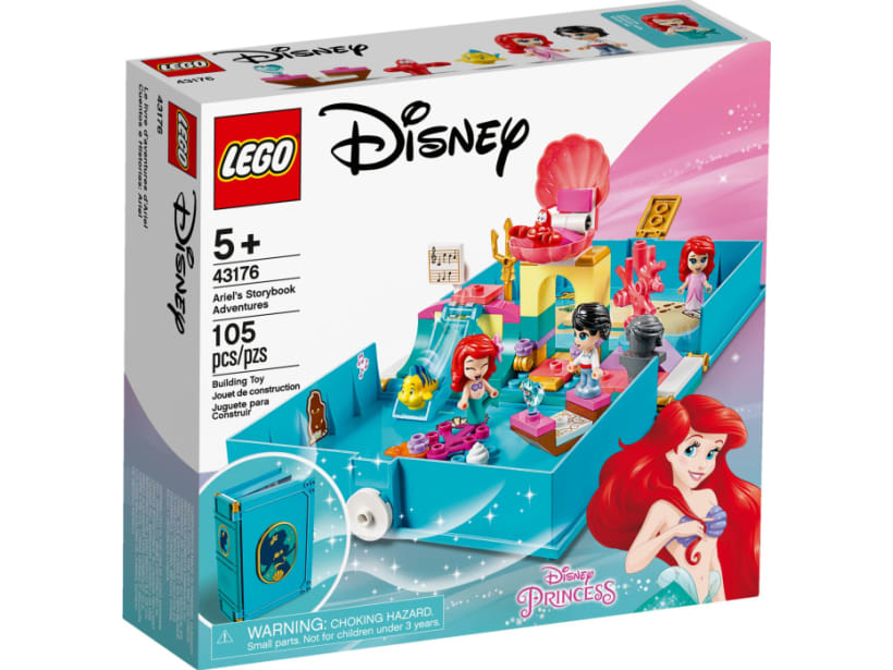 Image of LEGO Set 43176 Ariel's Storybook Adventures