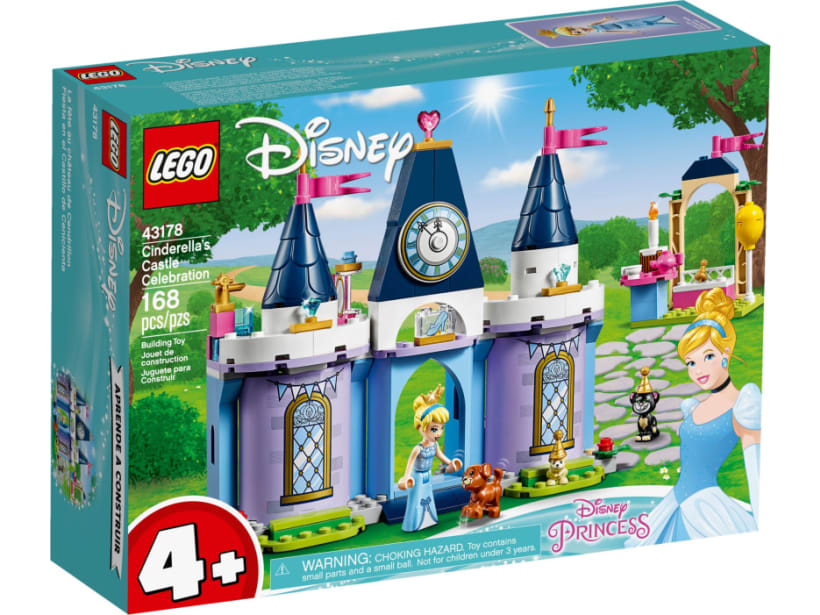 Image of LEGO Set 43178 Cinderella's Castle Celebration