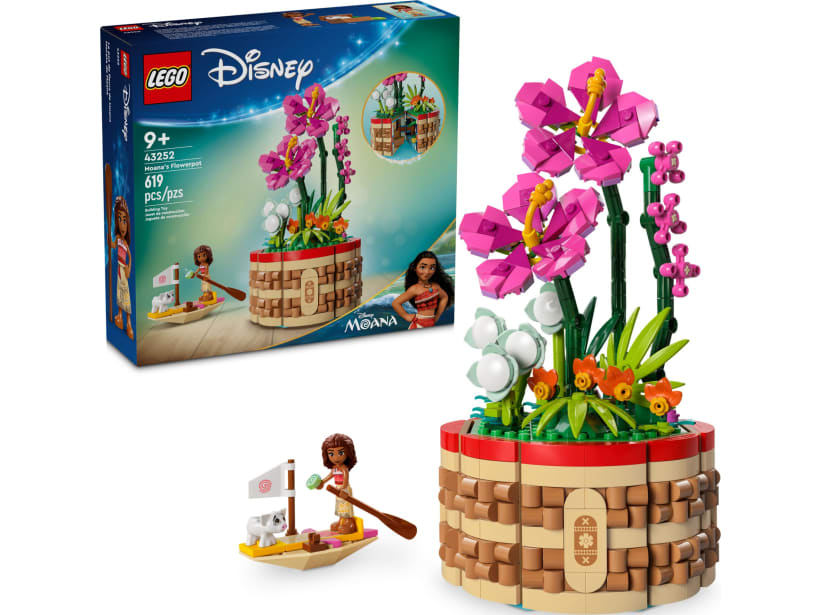 Image of LEGO Set 43252 Le pot de fleurs de Vaiana