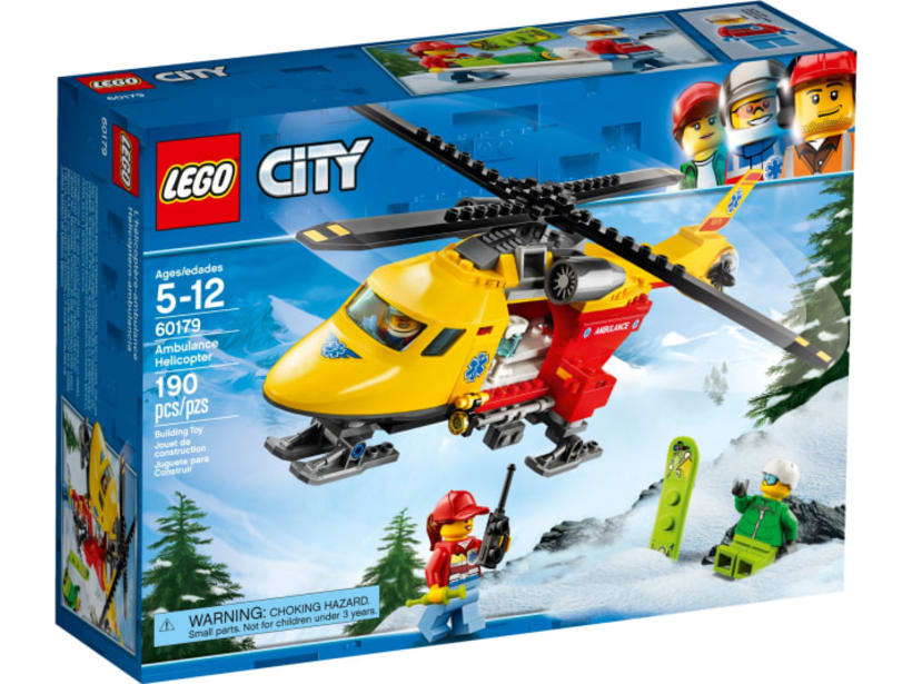 Image of LEGO Set 60179 Ambulance Helicopter