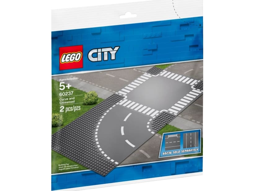 Image of LEGO Set 60237 Curve and Crossroad