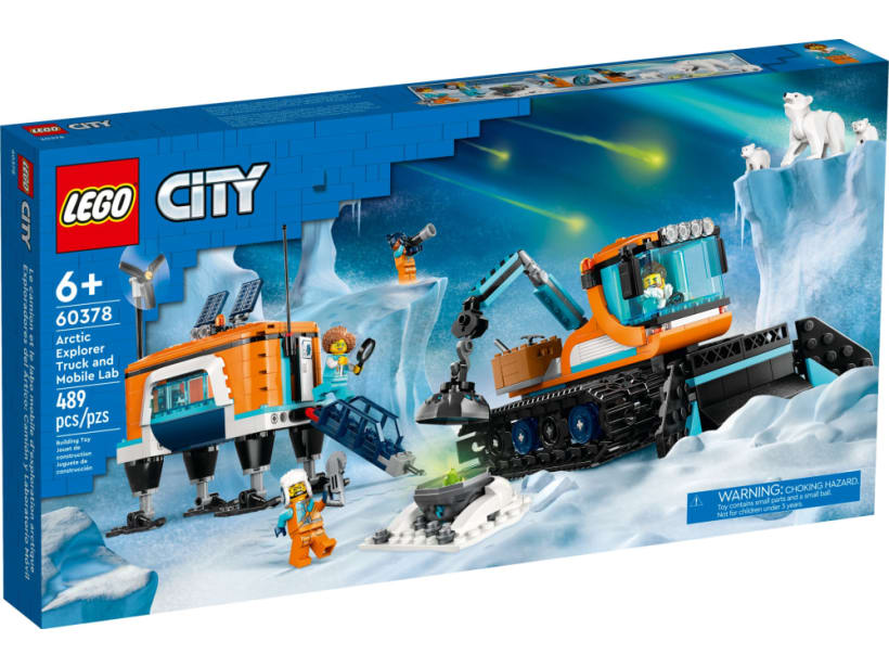 Image of LEGO Set 60378 Le camion d’exploration arctique et le laboratoire mobile