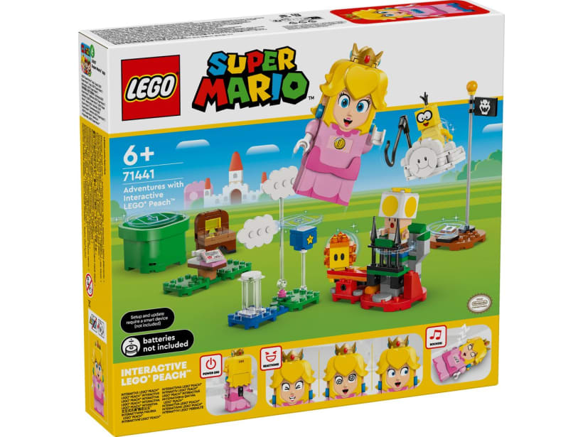 Image of LEGO Set 71441 Adventures with Interactive LEGO® Peach™