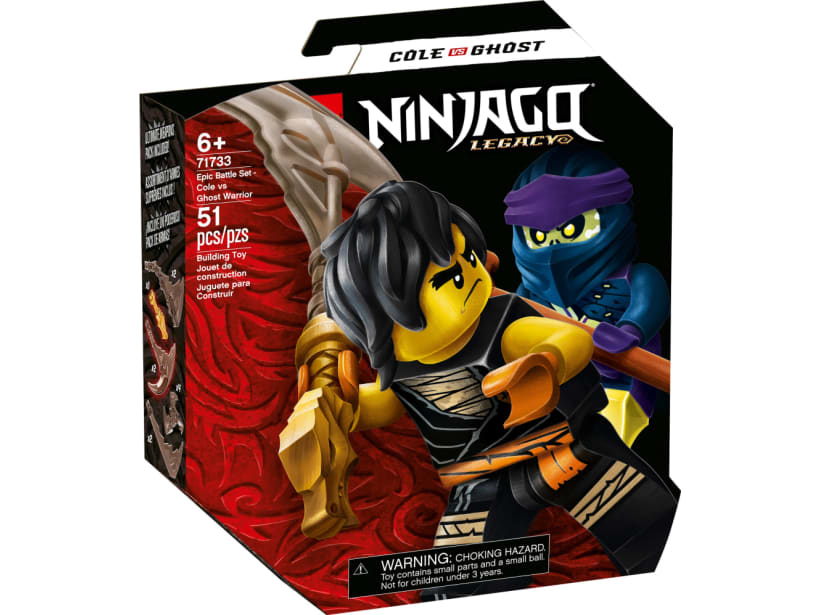 Image of LEGO Set 71733 Epic Battle Set - Cole vs. Ghost Warrior
