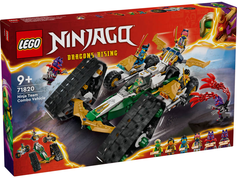 Image of LEGO Set 71820 Ninja Team Combo Vehicle