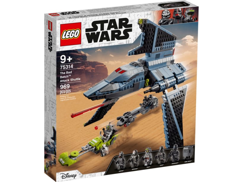 Image of LEGO Set 75314 The Bad Batch™ Attack Shuttle