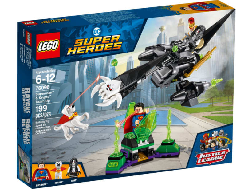 Image of LEGO Set 76096 Superman and Krypto Team-Up