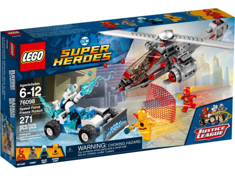 Image of LEGO Set 76098 Speed Force Freeze Pursuit