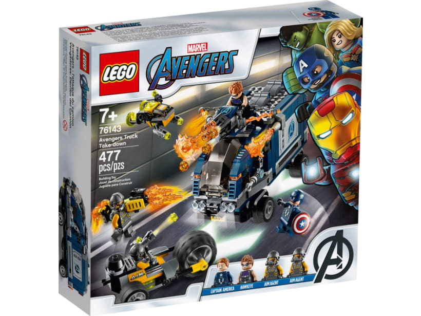 Image of LEGO Set 76143 L'attaque du camion des Avengers
