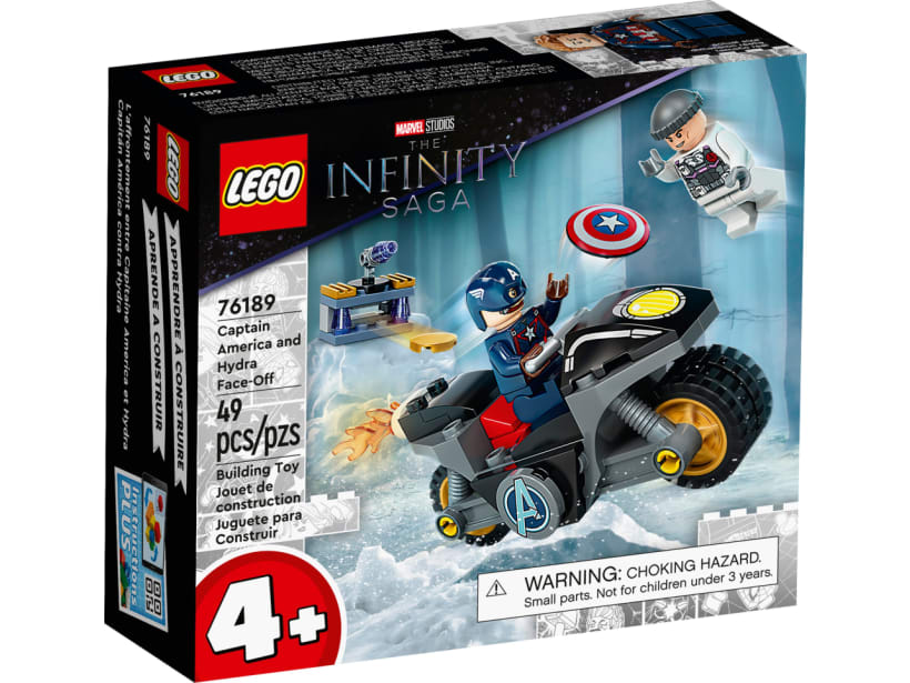 Image of LEGO Set 76189 L’affrontement entre Captain America et Hydra