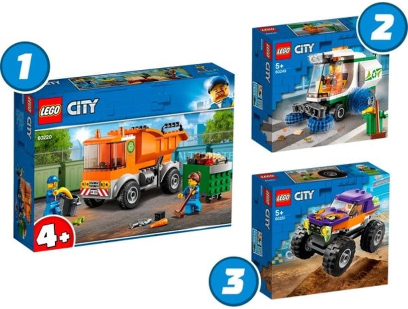 Image of 66686  66686 City Great Vehicle Pack (Multi-Pack)