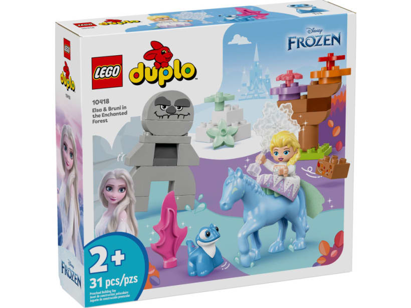 Image of LEGO Set 10418 Elsa und Bruni im Zauberwald