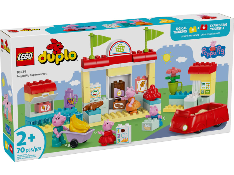 Image of LEGO Set 10434 Peppa Pig Supermarket
