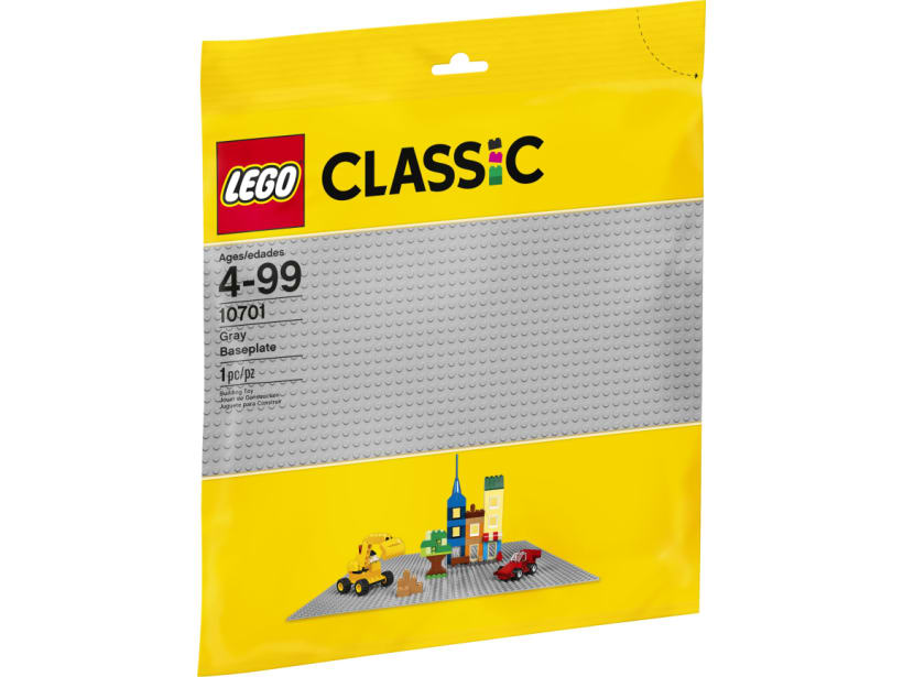 Image of LEGO Set 10701 Graue Grundplatte