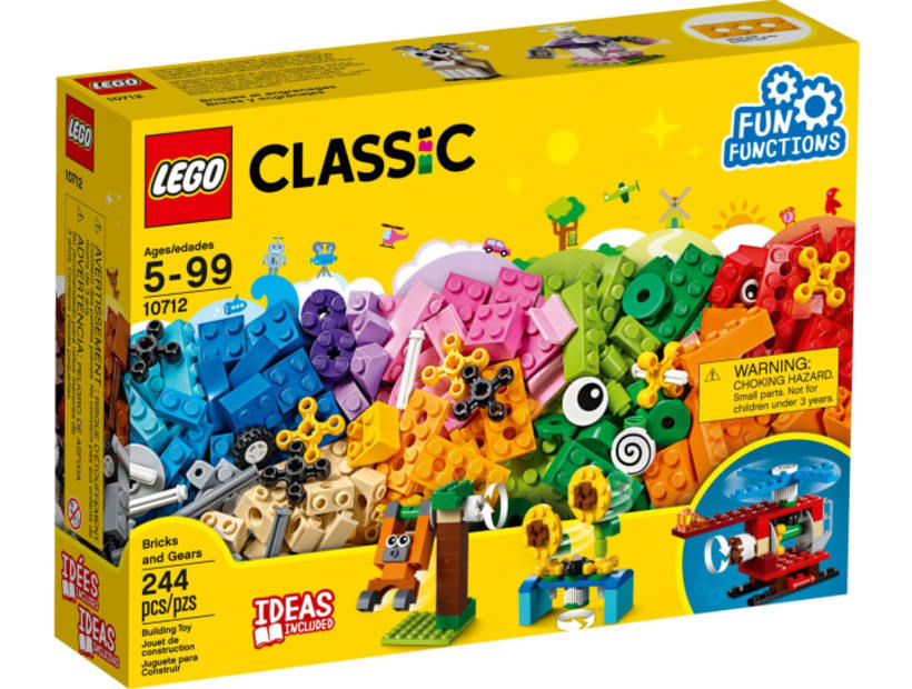 Image of 10712  La boîte de briques et d'engrenages LEGO