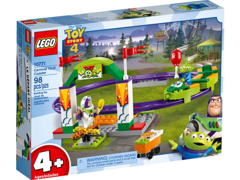 Image of LEGO Set 10771 Buzz wilde Achterbahnfahrt
