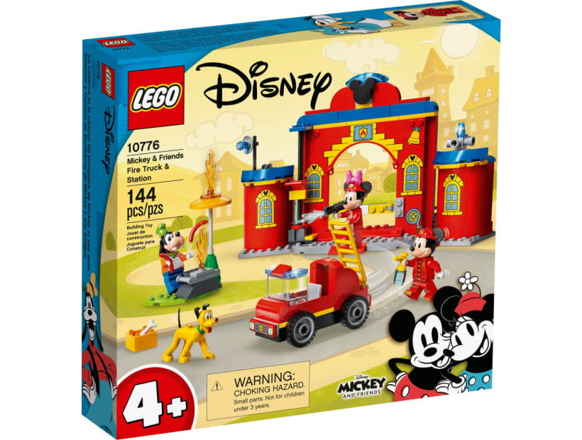Image of 10776  Mickey & Friends Fire Truck & Station