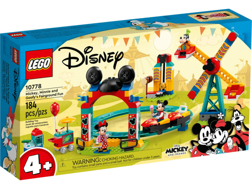 Image of LEGO Set 10778 Mickey, Minnie and Goofy at the Carnival