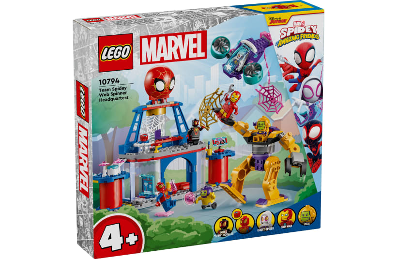 Image of 10794  Team Spidey Web Spinner Headquarters