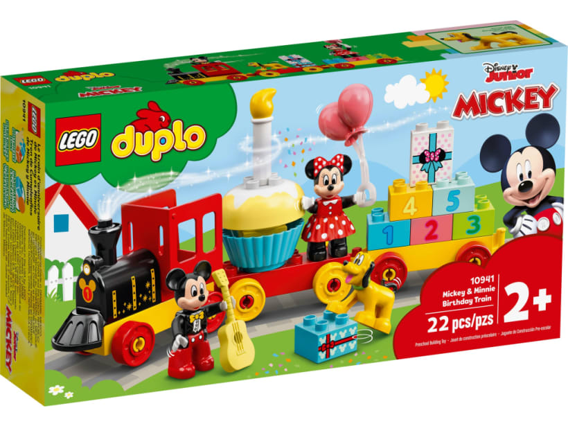Image of LEGO Set 10941 Le train d'anniversaire de Mickey et Minnie