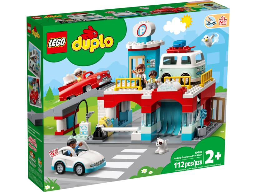 Image of LEGO Set 10948 Parkhaus mit Autowaschanlage