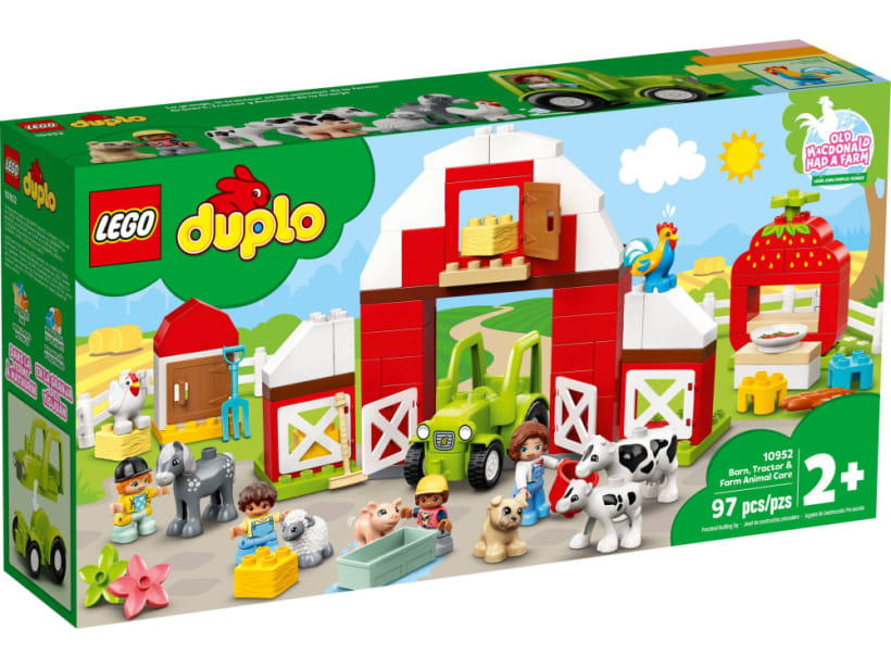 Image of LEGO Set 10952 Barn, Tractor & Farm Animal Care