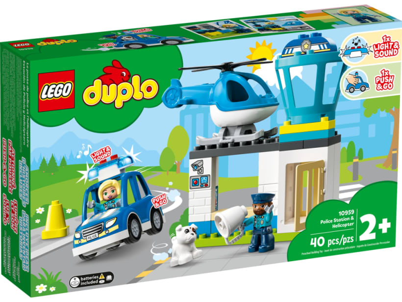 Image of LEGO Set 10959 Police Station and Helicopter