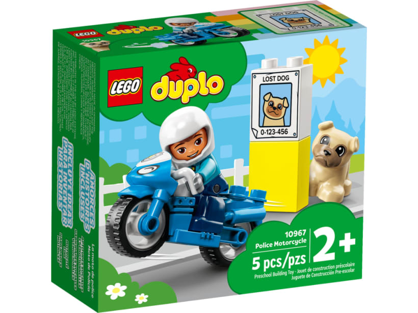 Image of LEGO Set 10967 La moto de police