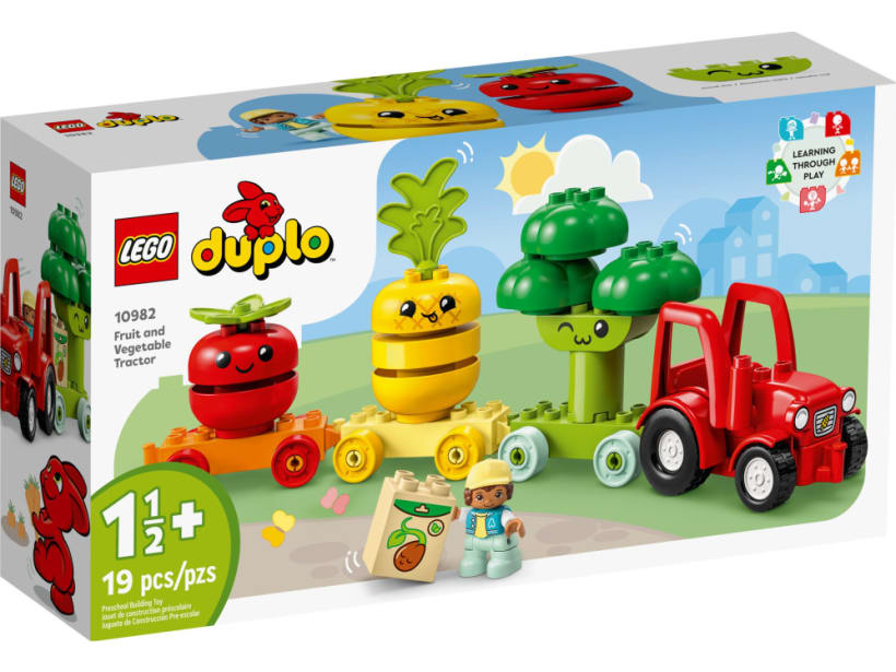 Image of LEGO Set 10982 Le tracteur des fruits et légumes
